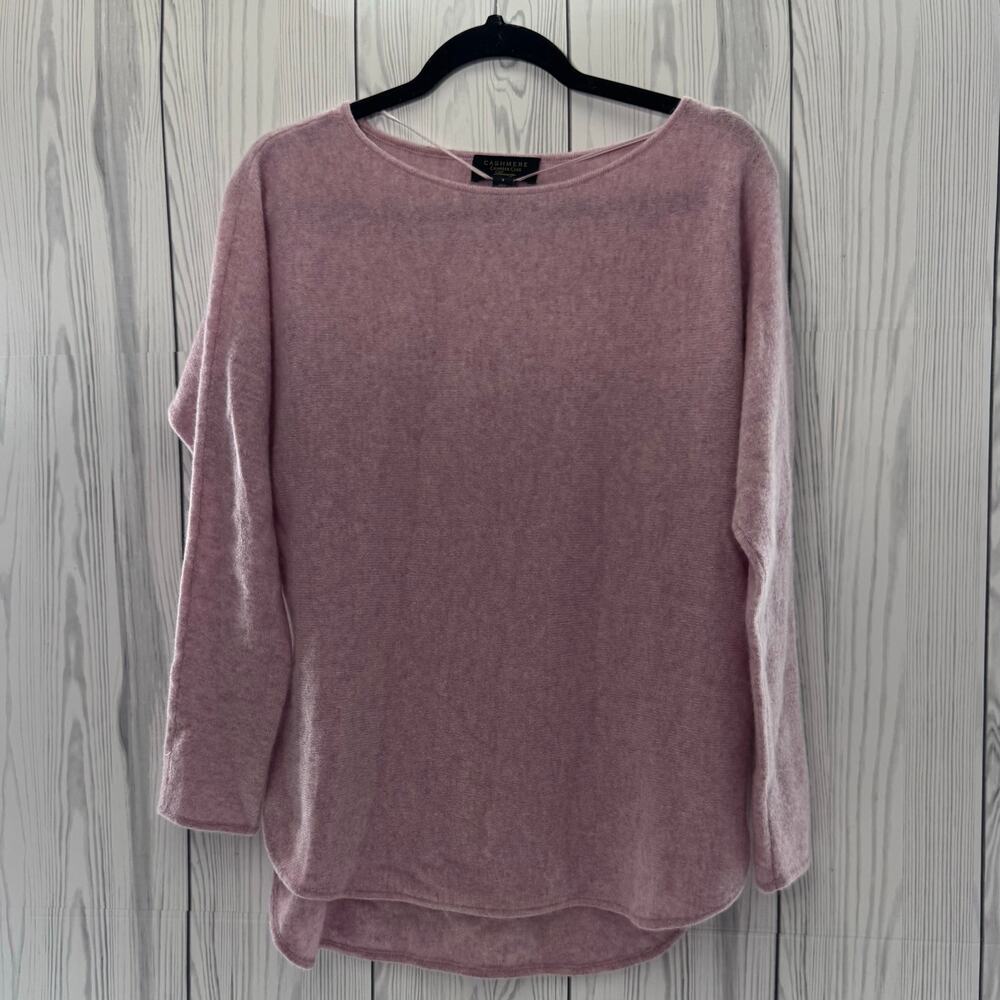 CHARTER CLUB Size Small 100% Cashmere Pullover Sweater Pink